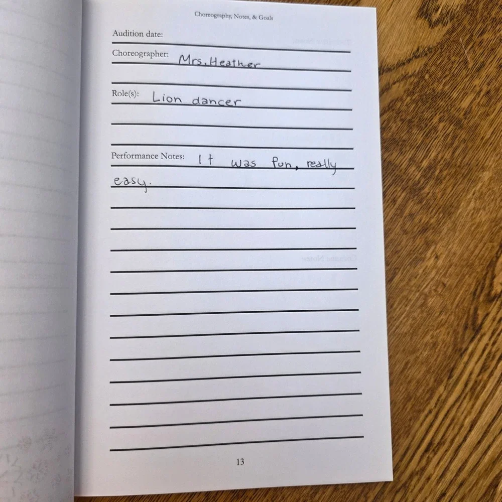 Ballet Memory Journal The Nutcracker‎ Kids Keepsake Book